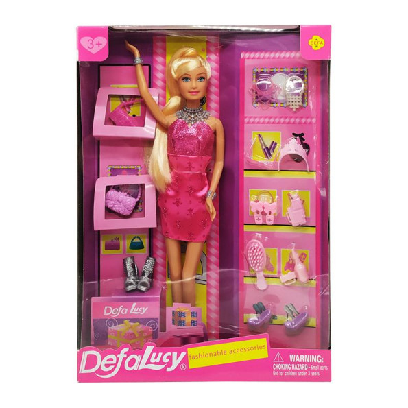 Лялька типа Барби Defa Lucy 8233 с аксессуарами (Вид C) Лялька типа Барби Defa Lucy 8233 с аксессуарами (Вид C)
