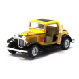 Детская модель машинки FORD COUPE KT5332FW инерционная (Желтый)