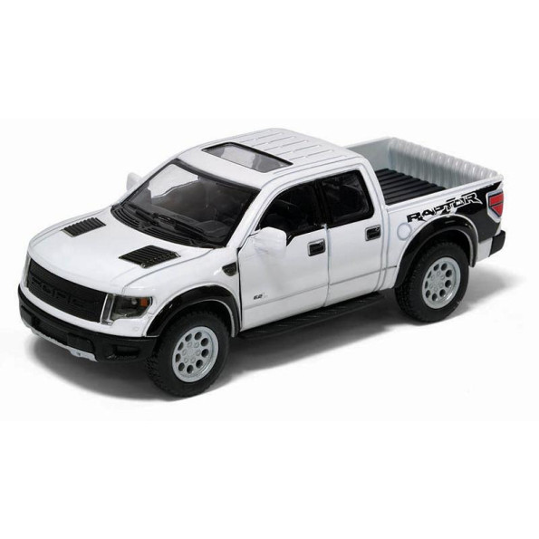 Детская коллекционная машинка FORD F-150 инерционная (Белый)