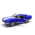 Модель машинка KT5372W Ford Selby GT-500 1967 (Синий)
