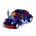 Машинка металева інерційна Volkswagen Beetle Custom Dragracer Kinsmart KT5405W 1:32 (Фиолетовий)