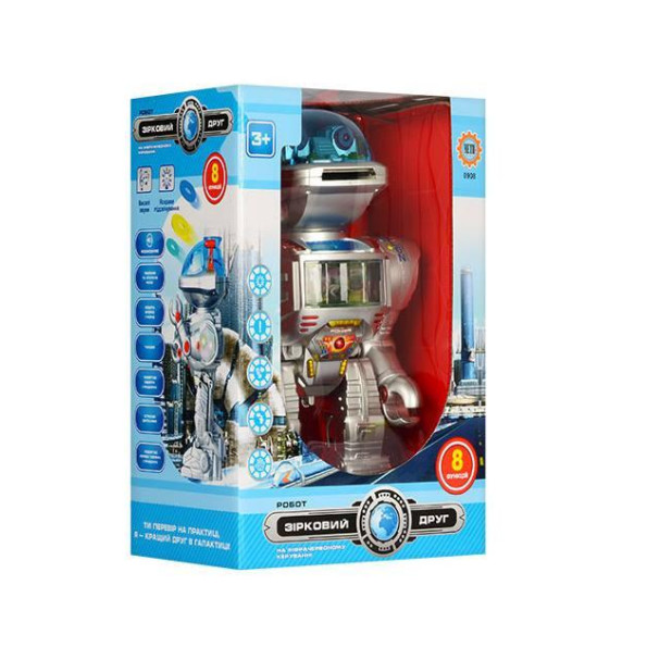 дитячий робот на радіокеруванні 0908 стреляет дисками -
                                                        Фото 2