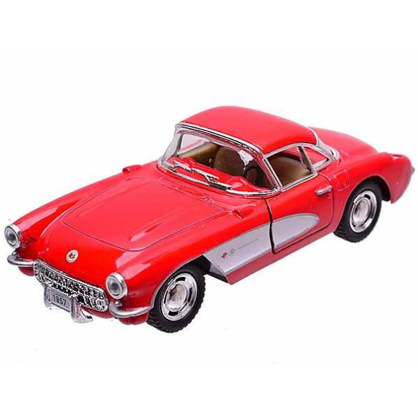 Машинка Chevrolet Corvette 1957 Kinsmart KT5316W инерционная, 1:34 (Красный) Машинка Chevrolet Corvette 1957 Kinsmart KT5316W инерционная, 1:34 (Красный)