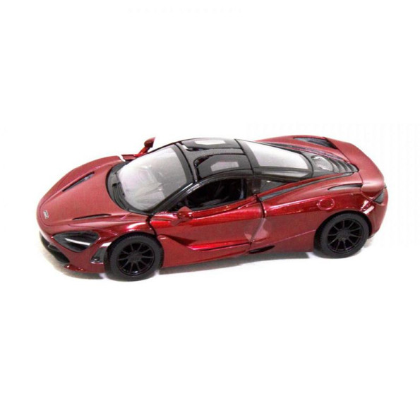 Дитяча колекційна машинка McLaren 720S KT5403W інерційна (Красний)