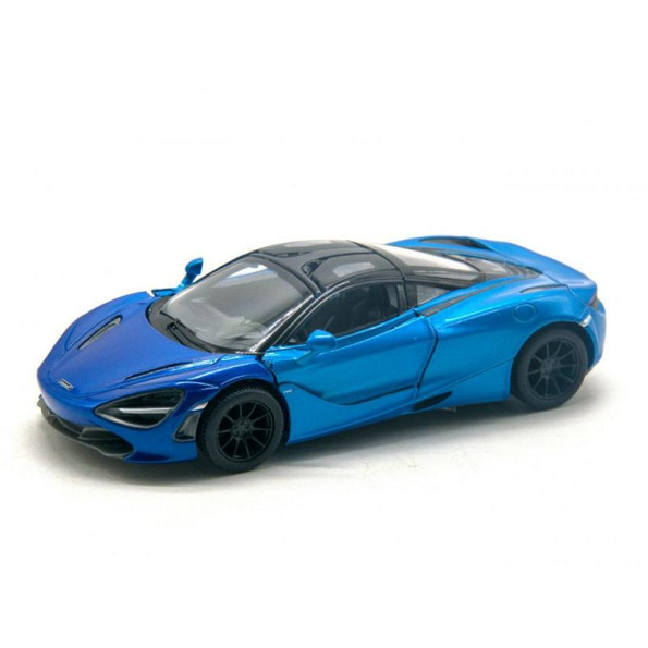 Дитяча колекційна машинка McLaren 720S KT5403W інерційна (Синий)
