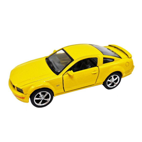 Инерционная машинка FORD MUSTANG GT 2006 Kinsmart КТ5091, 1:42 (Желтый) Инерционная машинка FORD MUSTANG GT 2006 Kinsmart КТ5091, 1:42 (Желтый)
