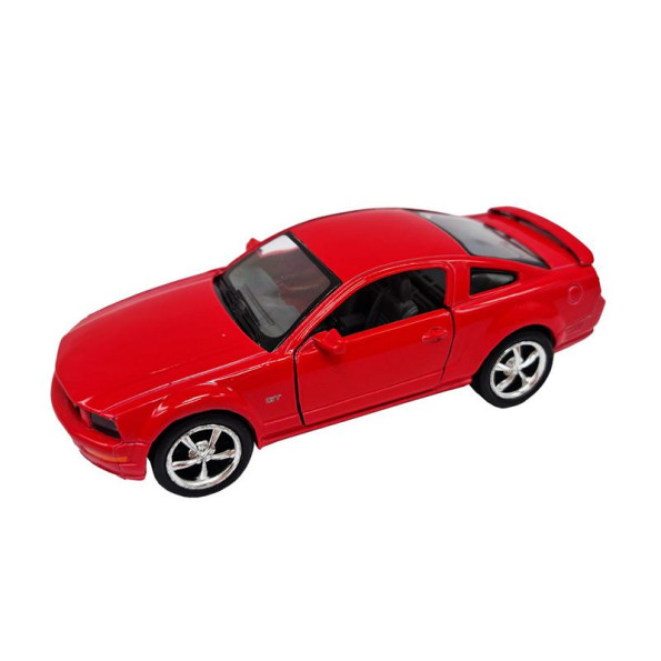 Инерционная машинка FORD MUSTANG GT 2006 Kinsmart КТ5091, 1:42 (Красный) Инерционная машинка FORD MUSTANG GT 2006 Kinsmart КТ5091, 1:42 (Красный)