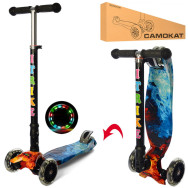 Самокат детский трехколесный JR 3-003-1-WP8 светятся колёса