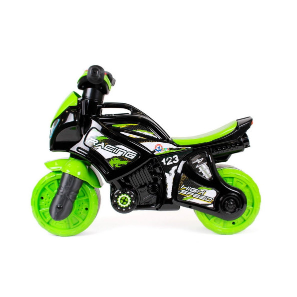 Біговел Технок Чорно-зелений музичний -
                                                        Фото 3