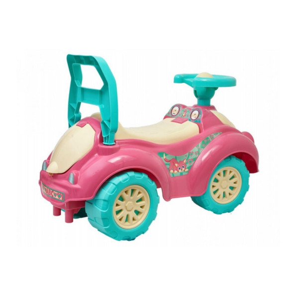 Машинка-каталка ТехноК Розовая -
                                                        Фото 2