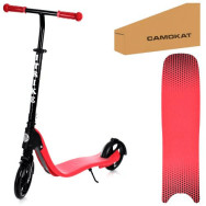 Самокат детский двухколесный iTrike Черный с красным