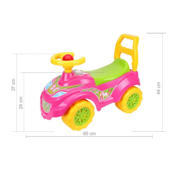 Каталка - толокар Технок Принцесса розовая -
                                                        Фото 3