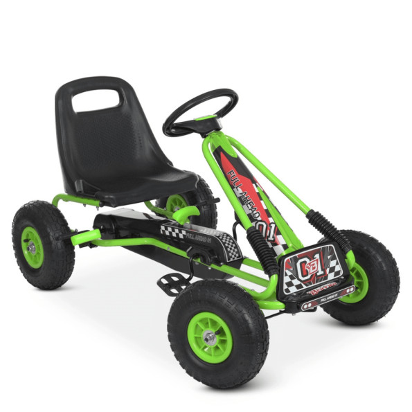 Велокарт детский Bambi kart Зеленый