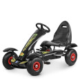 Велокарт дитячий Bambi kart ручне гальмо Чорний