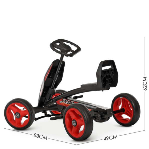 Велокарт дитячий Bambi kart M 4276E-2 до 30 кг -
                                                        Фото 4