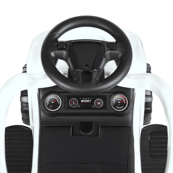 Каталка-толокар Bambi Racer M 4808EL-1 белый 2 в 1 -
                                                        Фото 7