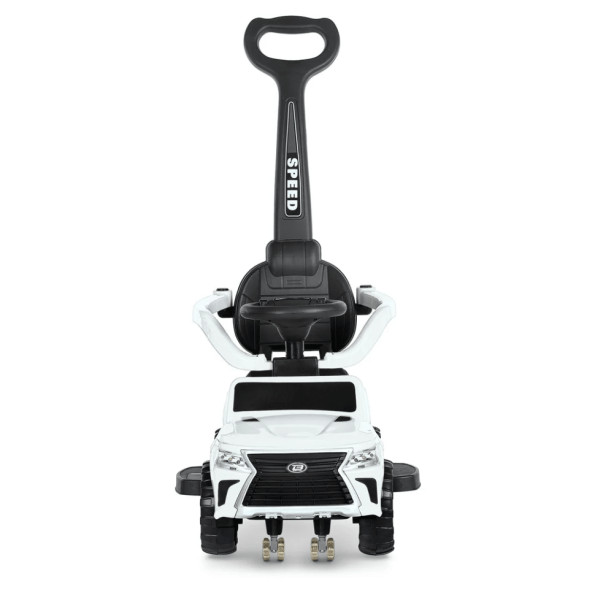 Каталка-толокар Bambi Racer M 4808EL-1 белый 2 в 1 -
                                                        Фото 8