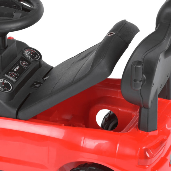 Каталка-толокар Bambi Racer M 4808EL-3 красный 2 в 1 -
                                                        Фото 3