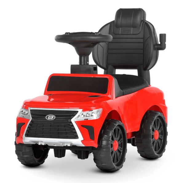 Каталка-толокар Bambi Racer M 4808EL-3 красный 2 в 1 -
                                                        Фото 4