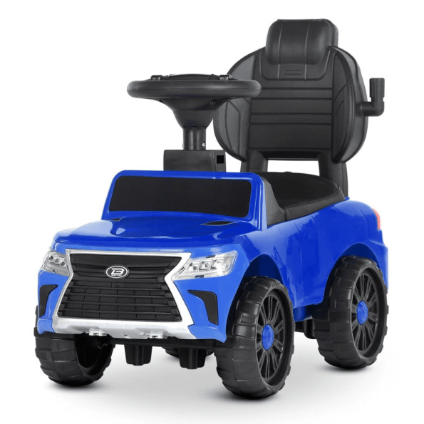 Каталка-толокар Bambi Racer M 4808EL-4 синий 2 в 1 -
                                                        Фото 4