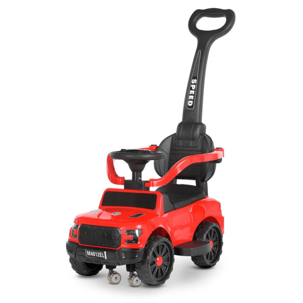 Каталка-толокар Bambi Racer M 4812EL-3 червоний 2-в-1