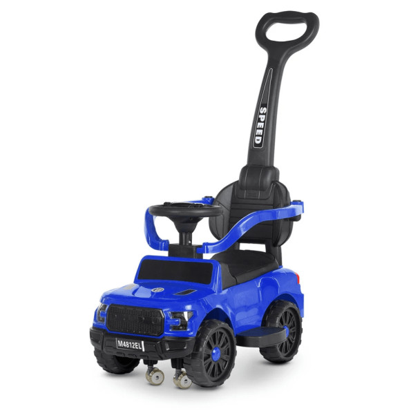 Каталка-толокар Bambi Racer M 4812EL-4 синій 2-в-1