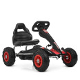 Карт педальний Bambi kart надувні колеса Чорний
