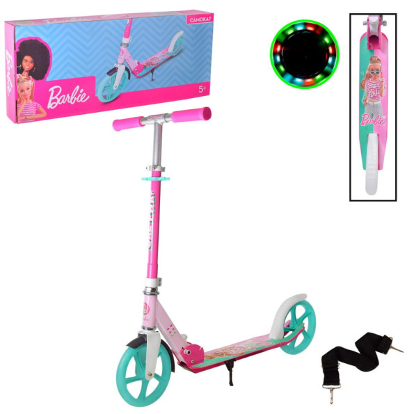 Дитячий міський самокат Barbie Bambi SC22020 PU колеса 200 мм -
                                                        Фото 2