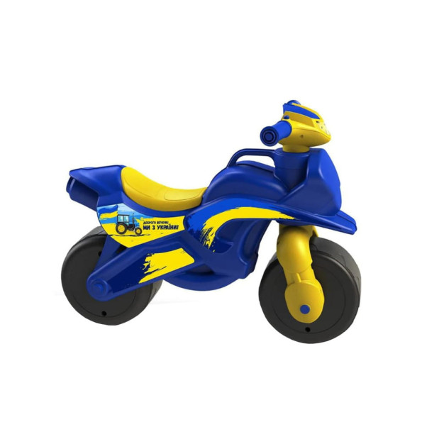 Біговел Мотобайк DOLONI TOYS Різнокольоровий музичний