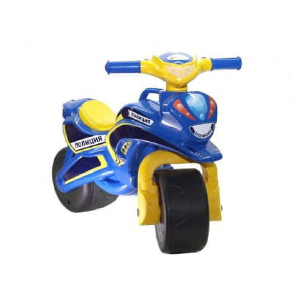 Біговел DOLONI TOYS Різнокольоровий Поліція -
                                                        Фото 3