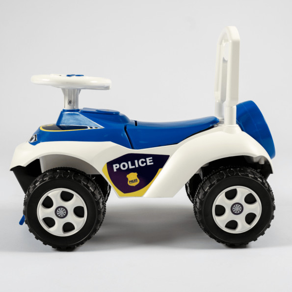 Машинка для катання DOLONI TOYS біло-синя -
                                                        Фото 3