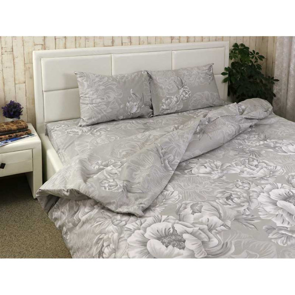 Комплект постельного белья семейный пр.220*240 бязь набивна 