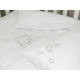 Комплект постельного белья в детскую кроватку Белый 342928 -
                                                        Фото 4
