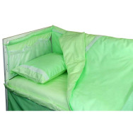 Комплект постельного белья в детскую кроватку Салатовый 342948