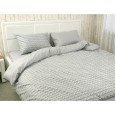 Комплект постельного белья двуспальный микрофайбер Р655.52_Grey Braid