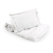 Детский комплект силиконовое одеяло 140х105 см с подушкой 40х60 см