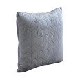 Двусторонняя декоративная подушка “Velour” Grey 40х40 см