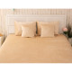 Двустороннее декоративное покрывало “Velour” Beige ромб 180х220 см -
                                                        Фото 3