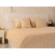Двустороннее декоративное покрывало “Velour” Beige ромб 180х220 см -
                                                        Фото 5