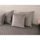 Двустороннее декоративное покрывало “Velour” Grey ромб 220х240 см -
                                                        Фото 7