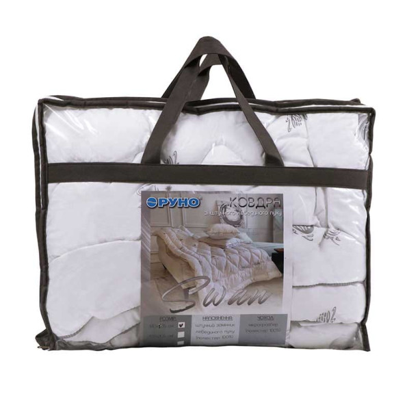 Одеяло из искусственного лебединого пуха "Silver Swan" зимнее -
                                                        Фото 6