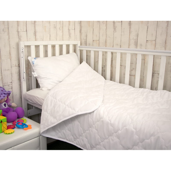 Детское летнее силиконовое одеяло Белое -
                                                        Фото 5