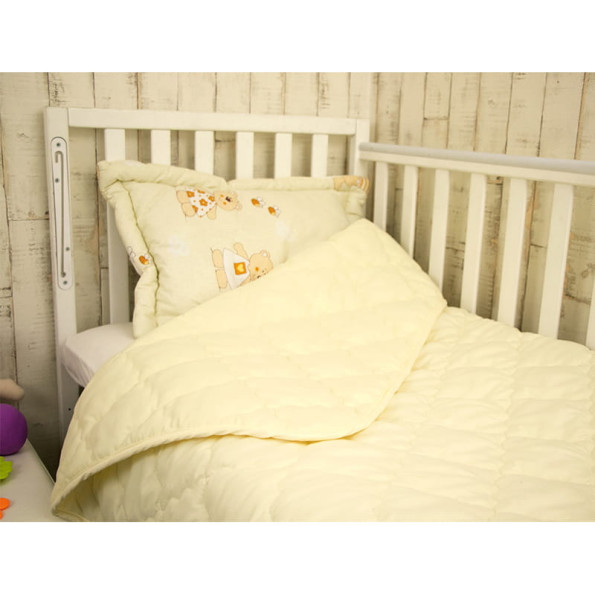 Детское летнее силиконовое одеяло Молочное -
                                                        Фото 3