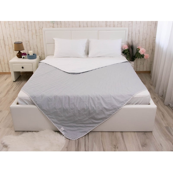 Ковдра 140х205 махрова "Summer Grey"