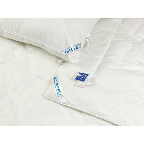 Ковдра 140х205 зі штучного лебединого пуху -
                                                        Фото 4