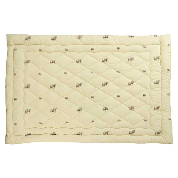 Шерстяное зимнее одеяло Sheep в микрофибре 172х205 см -
                                                        Фото 2