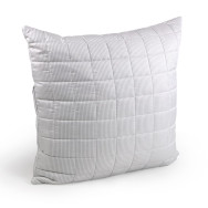 Подушка 70х70 силіконова стьобана на блискавці Elegante