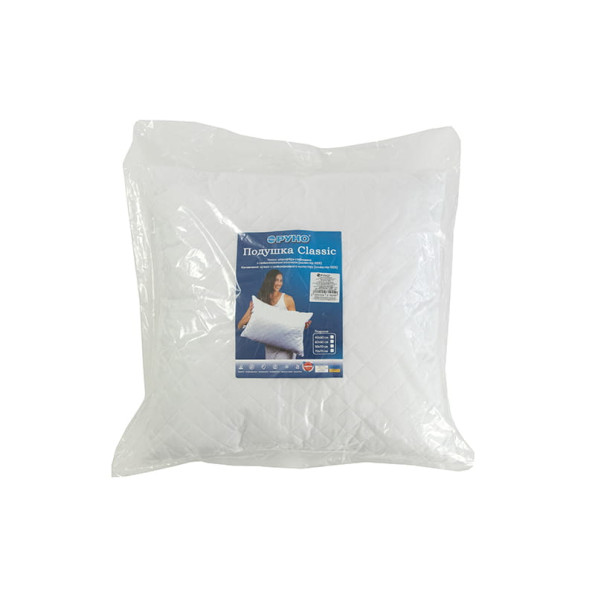 Подушка 70х70 мікрофайбер Classic -
                                                        Фото 4