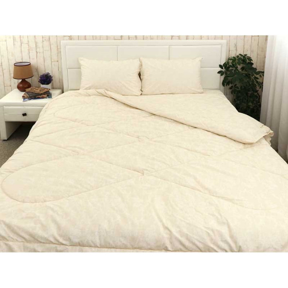 Всесезонное силиконовое одеяло 02СЛУ молочное 200х220 см -
                                                        Фото 6