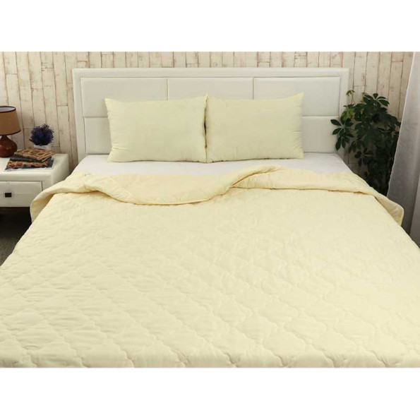 Ковдра 140х205 силіконова молочна -
                                                        Фото 6